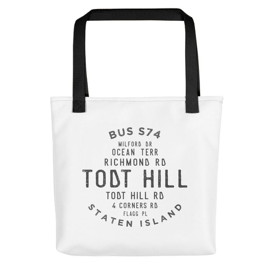 Todt Hill Staten Island NYC Tote bag