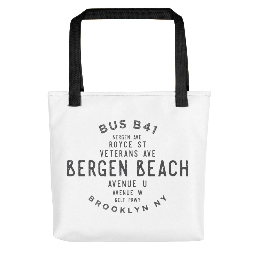 Bergen Beach Brooklyn NYC Tote Bag