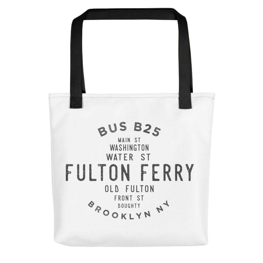Fulton Ferry Brooklyn NYC Tote Bag
