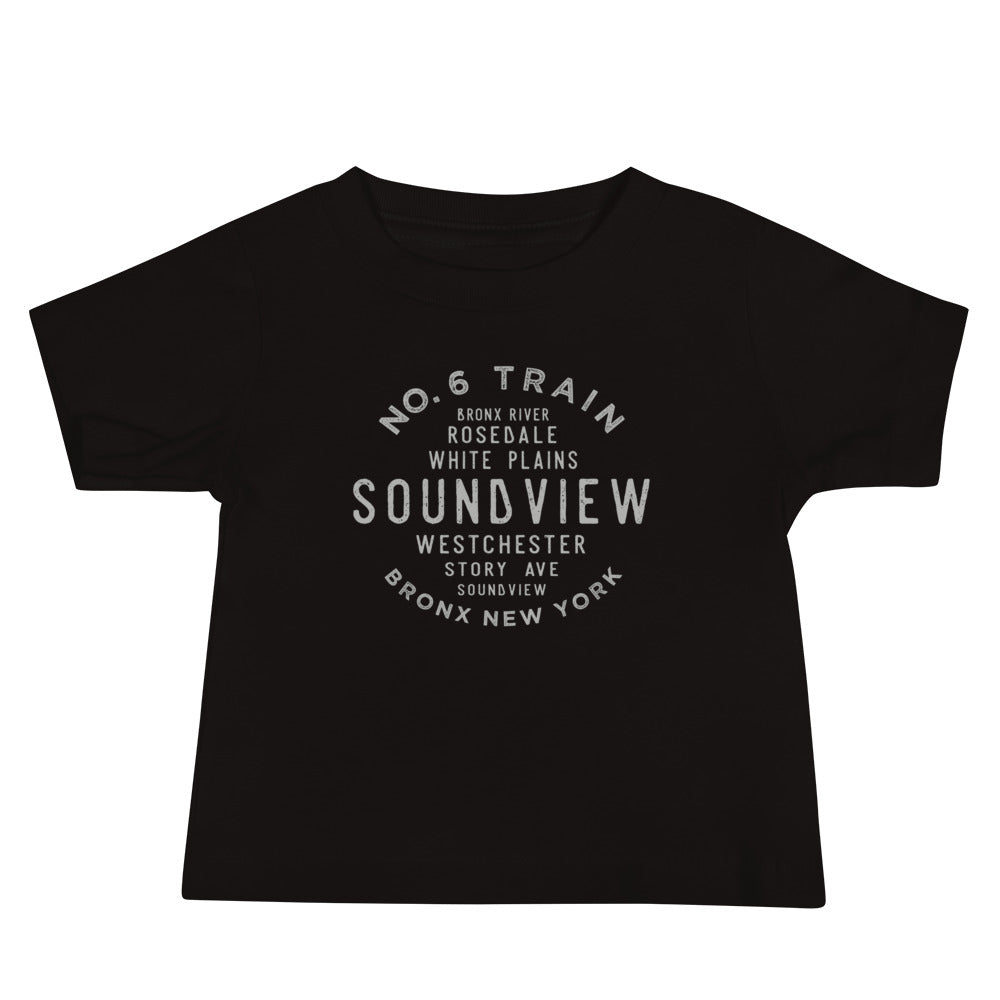 Load image into Gallery viewer, Soundview Bronx NYC Baby Jersey Tee
