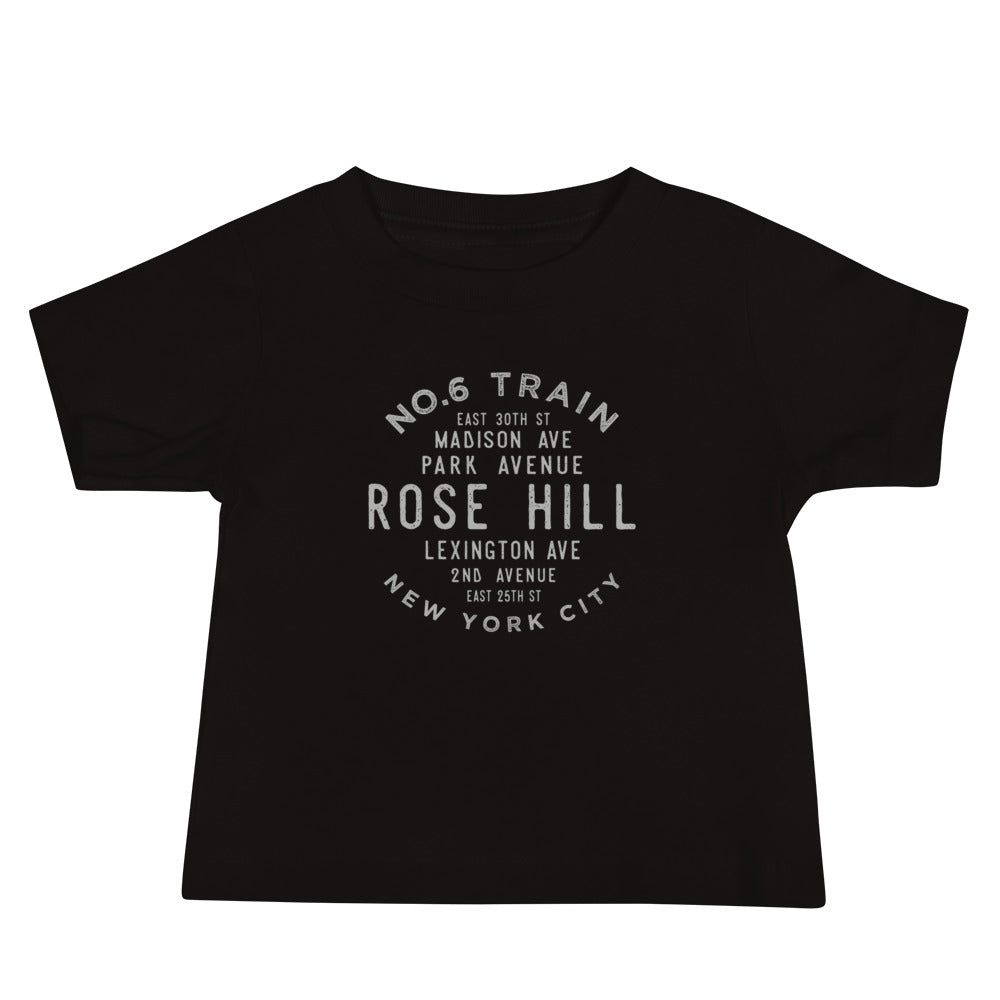 Rose Hill Manhattan NYC Baby Jersey Tee