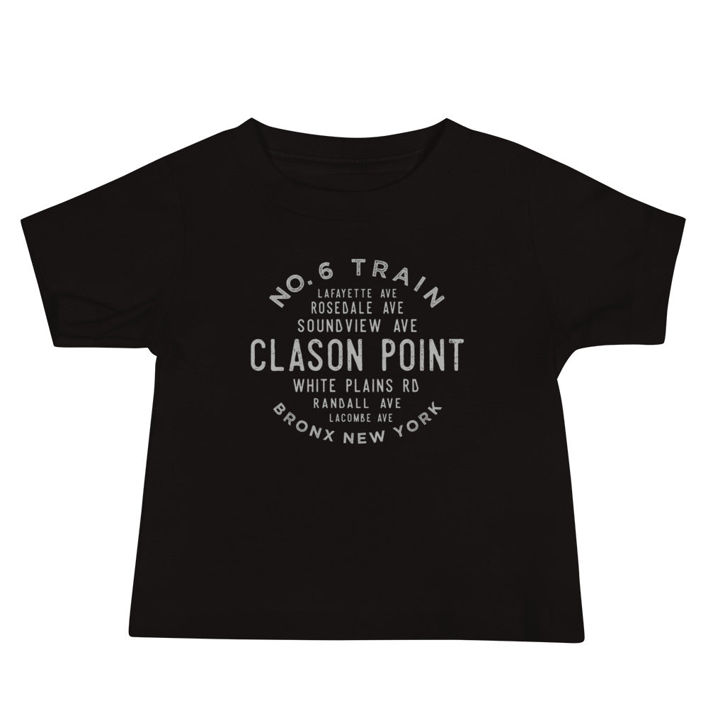 Clason Point Bronx NYC Baby Jersey Tee