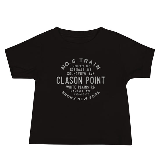 Clason Point Bronx NYC Baby Jersey Tee