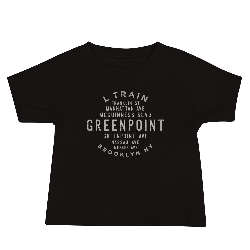 Greenpoint Brooklyn NYC Baby Jersey Tee