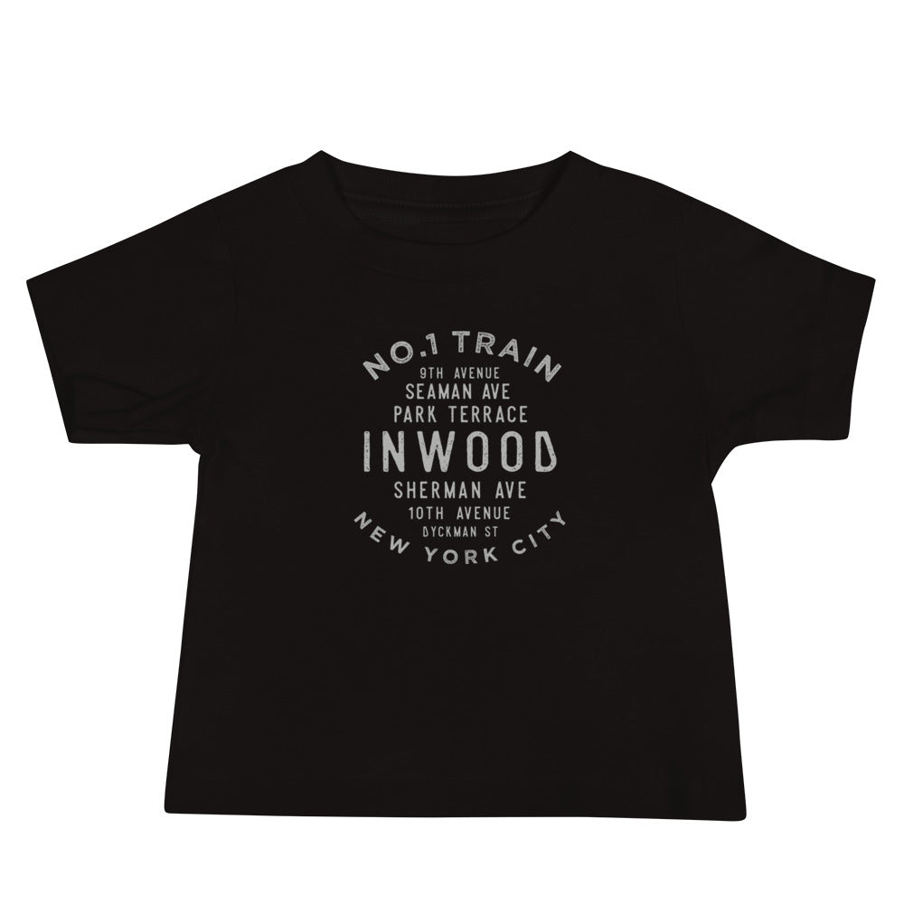 Inwood Manhattan NYC Baby Jersey Tee