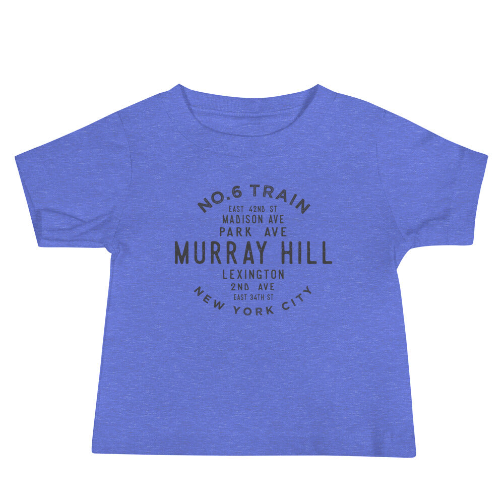 Murray Hill Manhattan NYC Baby Jersey Tee