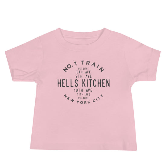 Hells Kitchen Manhattan NYC Baby Jersey Tee