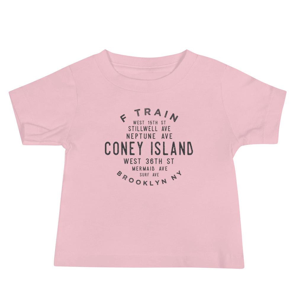 Coney Island Brooklyn NYC Baby Jersey Tee