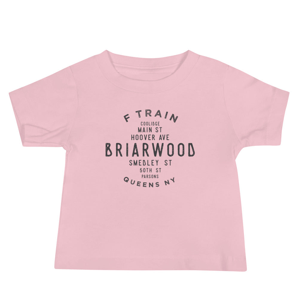 Briarwood Queens NYC Baby Jersey Tee