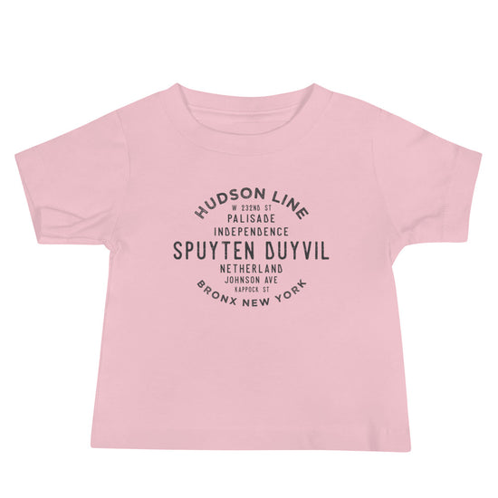 Spuyten Duyvil Bronx NYC Baby Jersey Tee