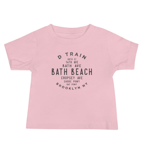 Bath Beach Brooklyn NYC Baby Jersey Tee