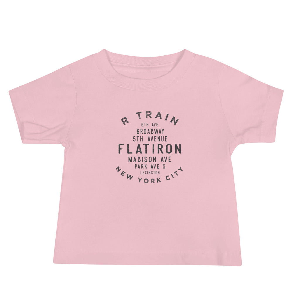 Load image into Gallery viewer, Flatiron Manhattan NYC Baby Jersey Tee
