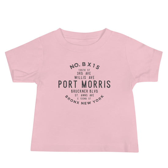 Port Morris Bronx NYC Baby Jersey Tee