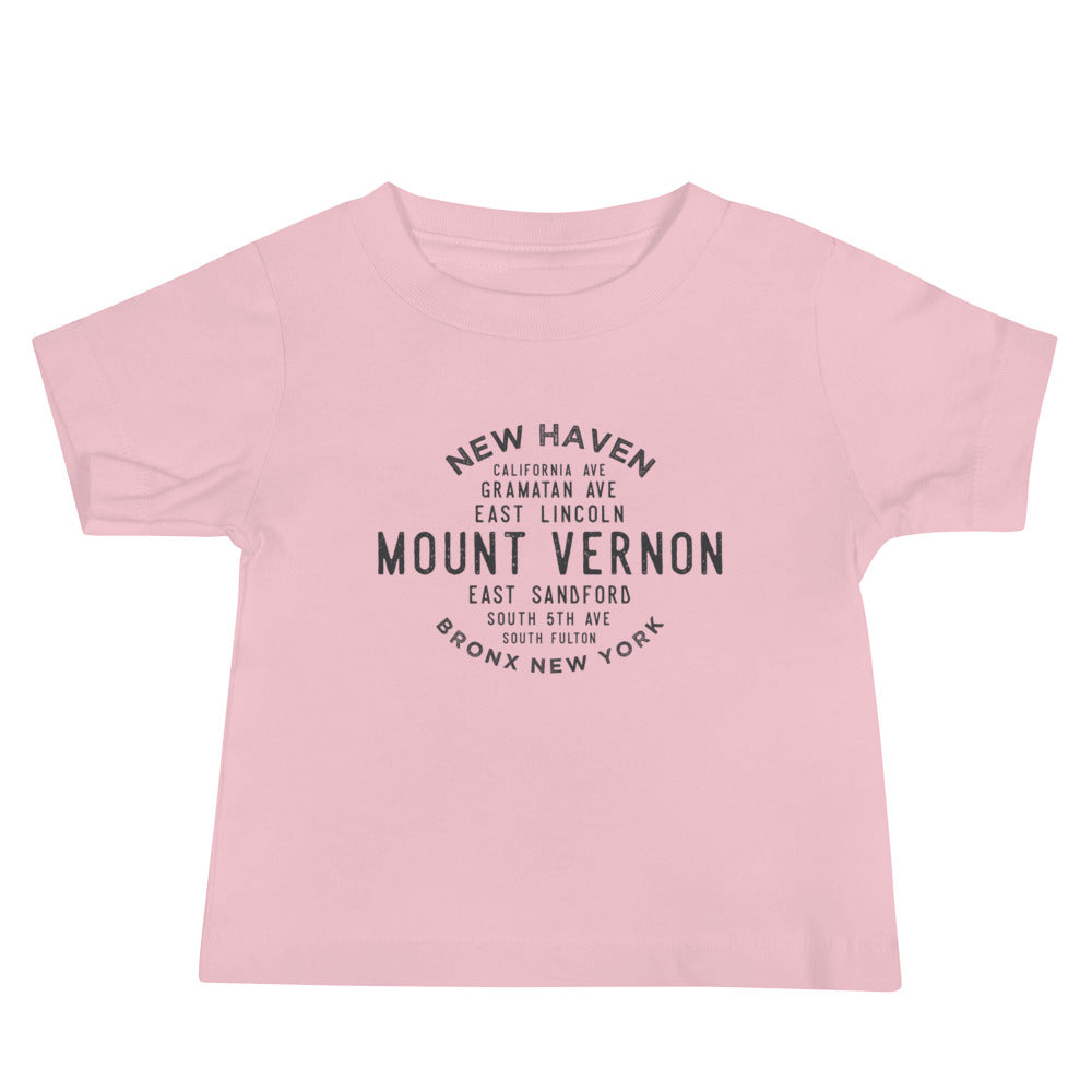 Mount Vernon Bronx NYC Baby Jersey Tee