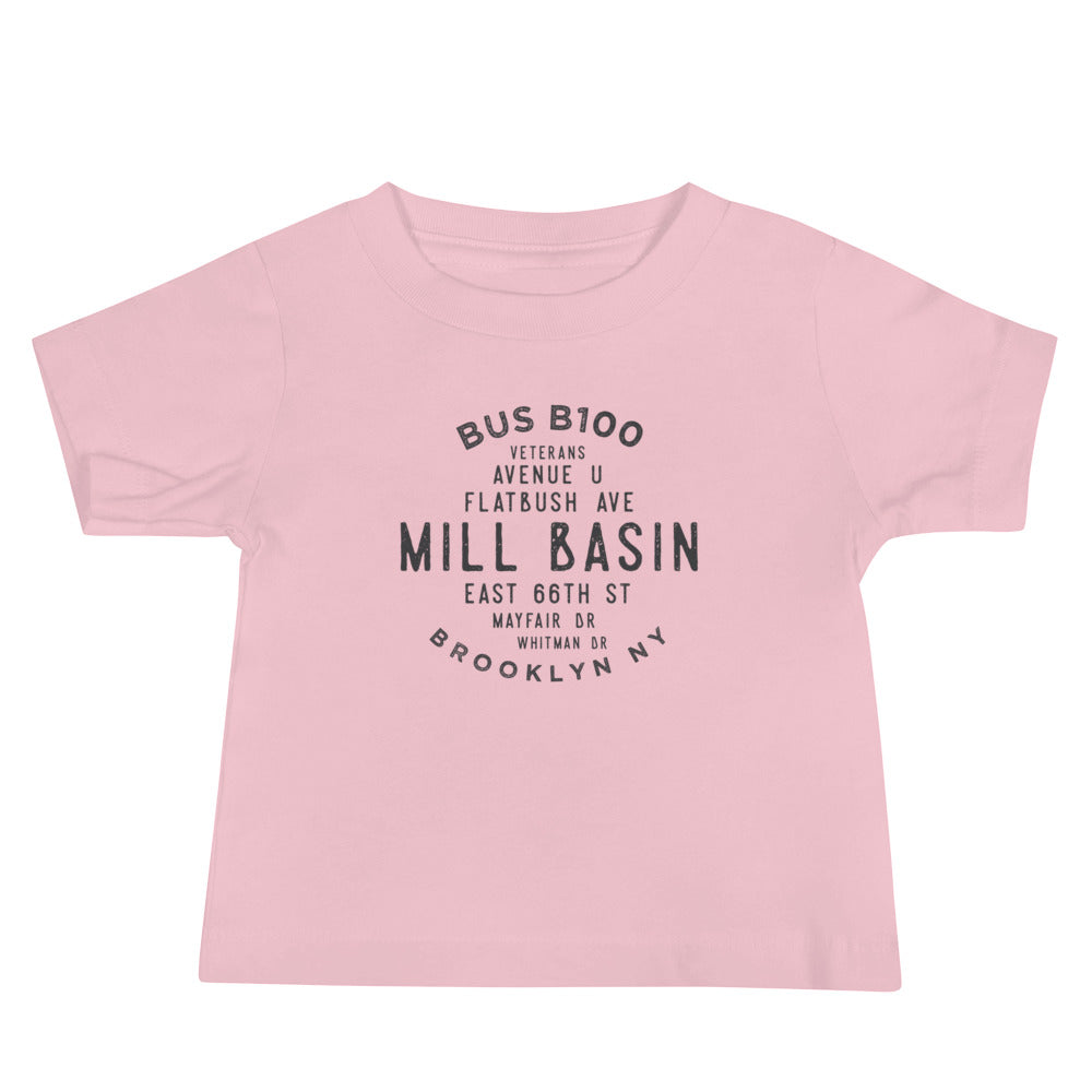 Mill Basin Brooklyn NYC Baby Jersey Tee