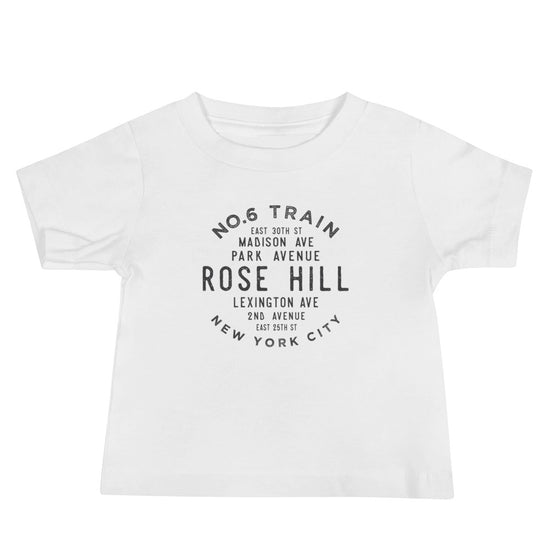 Rose Hill Manhattan NYC Baby Jersey Tee