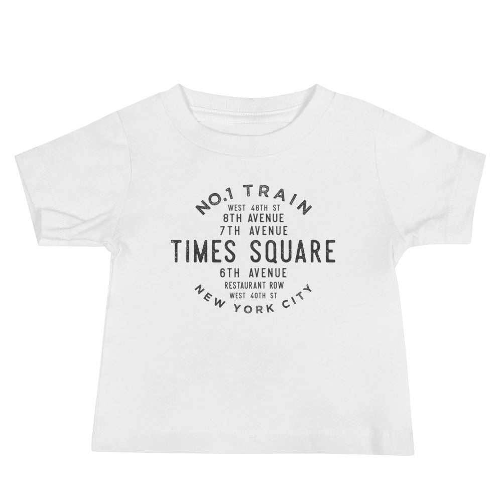 Times Square Manhattan NYC Baby Jersey Tee