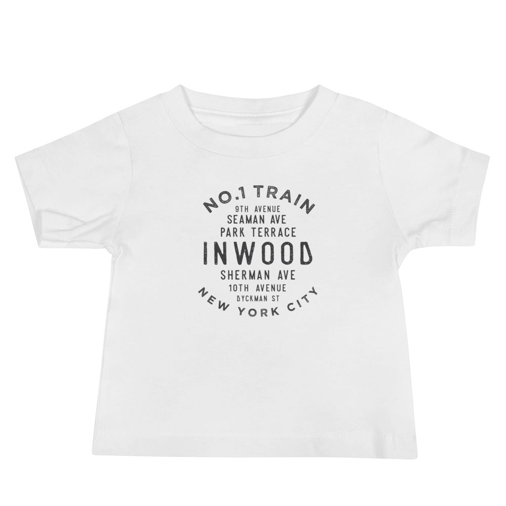 Inwood Manhattan NYC Baby Jersey Tee