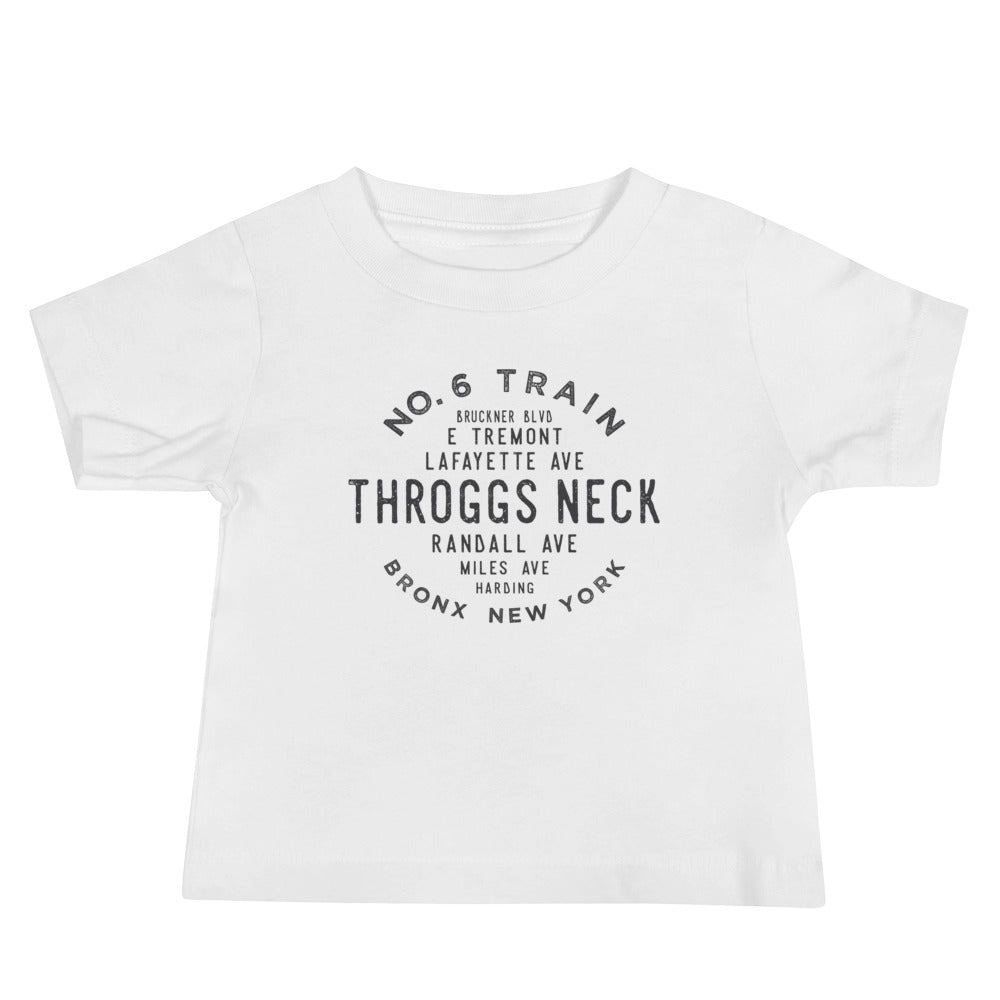 Throggs Neck Bronx NYC Baby Jersey Tee