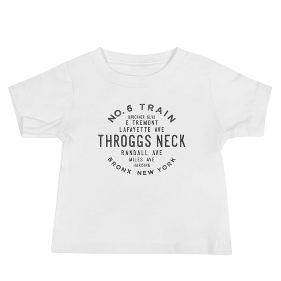 Throggs Neck Bronx NYC Baby Jersey Tee