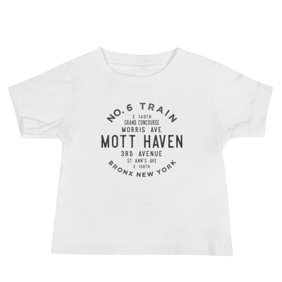Mott Haven Bronx NYC Baby Jersey Tee