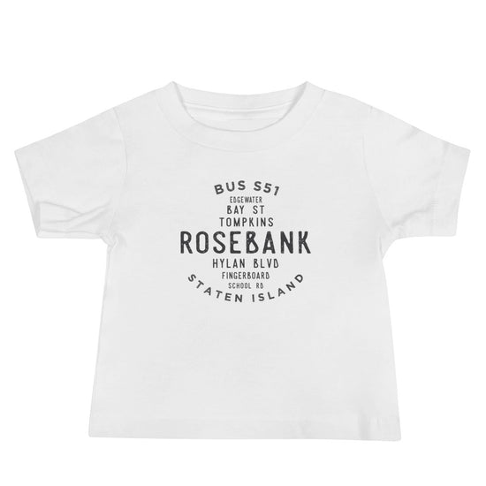 Rosebank Staten Island NYC Baby Jersey Tee