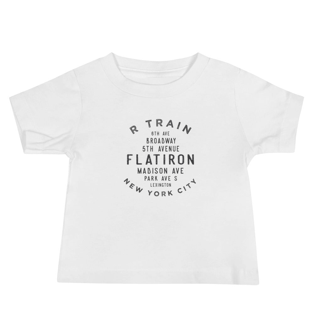 Load image into Gallery viewer, Flatiron Manhattan NYC Baby Jersey Tee
