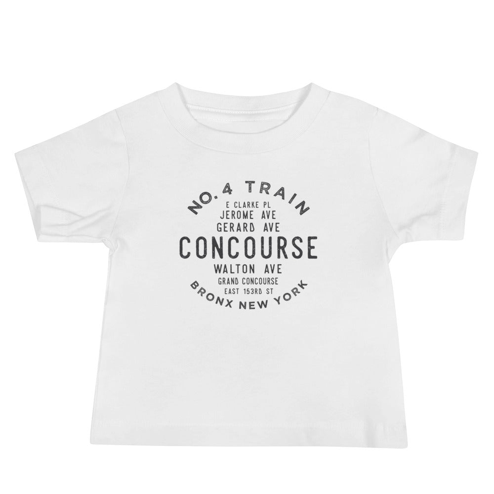 Concourse Bronx NYC Baby Jersey Tee