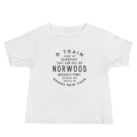 Norwood Bronx NYC Baby Jersey Tee