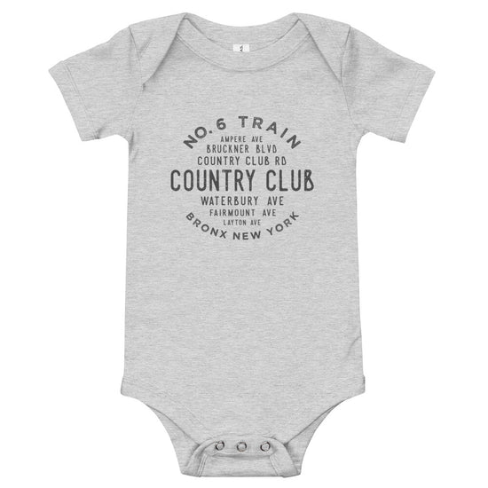 Country Club Bronx NYC Infant Bodysuit