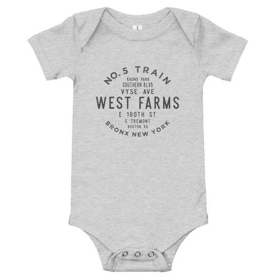 Load image into Gallery viewer, West Farms Bronx NYC Infant Bodysuit
