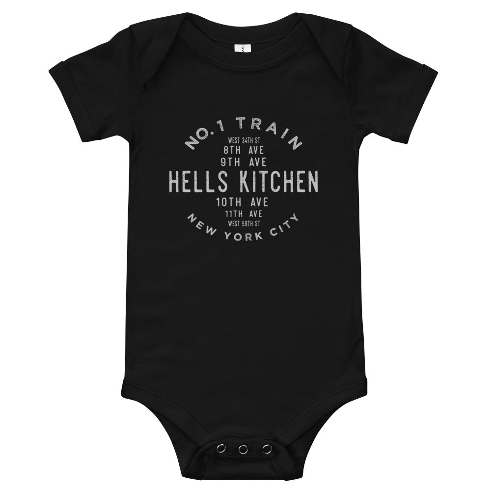 Hells Kitchen Manhattan NYC Infant Bodysuit
