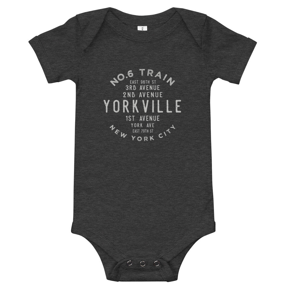 Yorkville Manhattan NYC Infant Bodysuit
