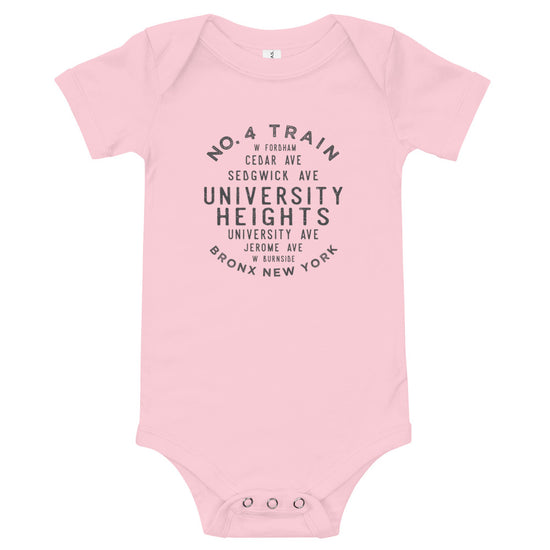 University Heights NYC Infant Bodysuit