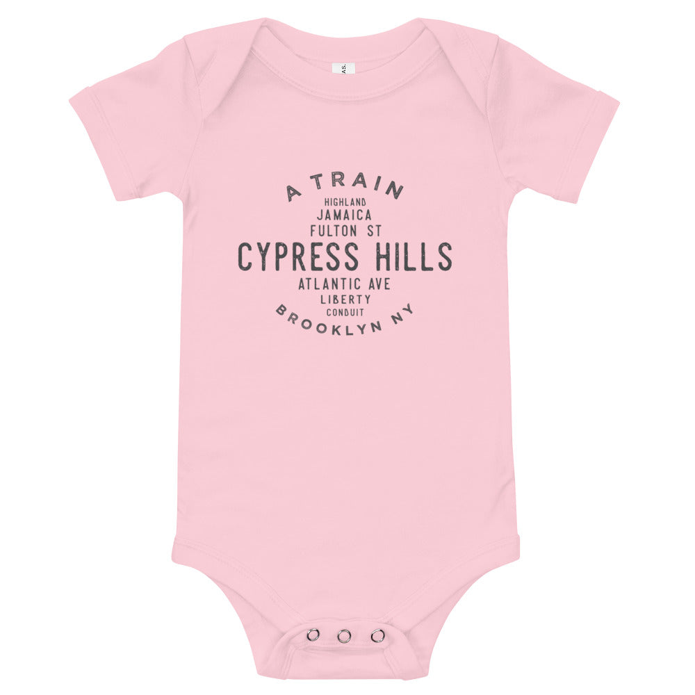 Cypress Hills Brooklyn NYC Infant Bodysuit