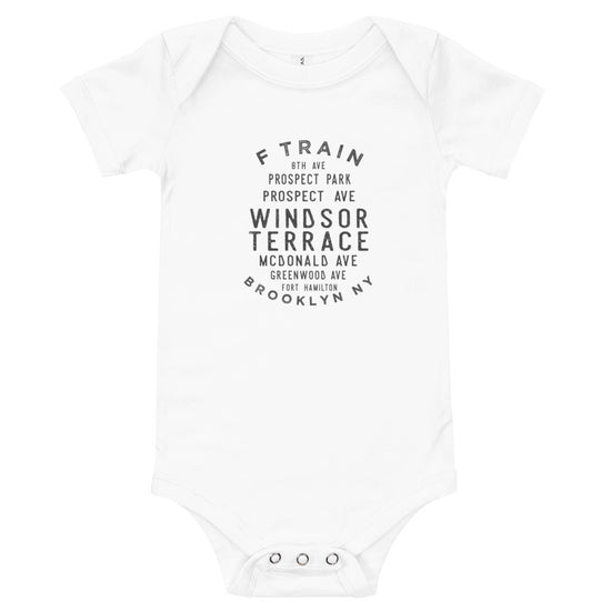 Load image into Gallery viewer, Windsor Terrace Brooklyn NYC Infant Bodysuit
