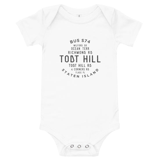Load image into Gallery viewer, Todt Hill Staten Island NYC Infant Bodysuit
