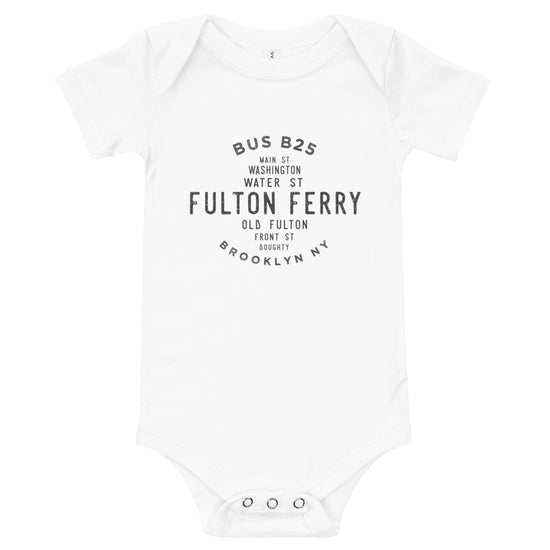 Fulton Ferry Brooklyn NYC Infant Bodysuit