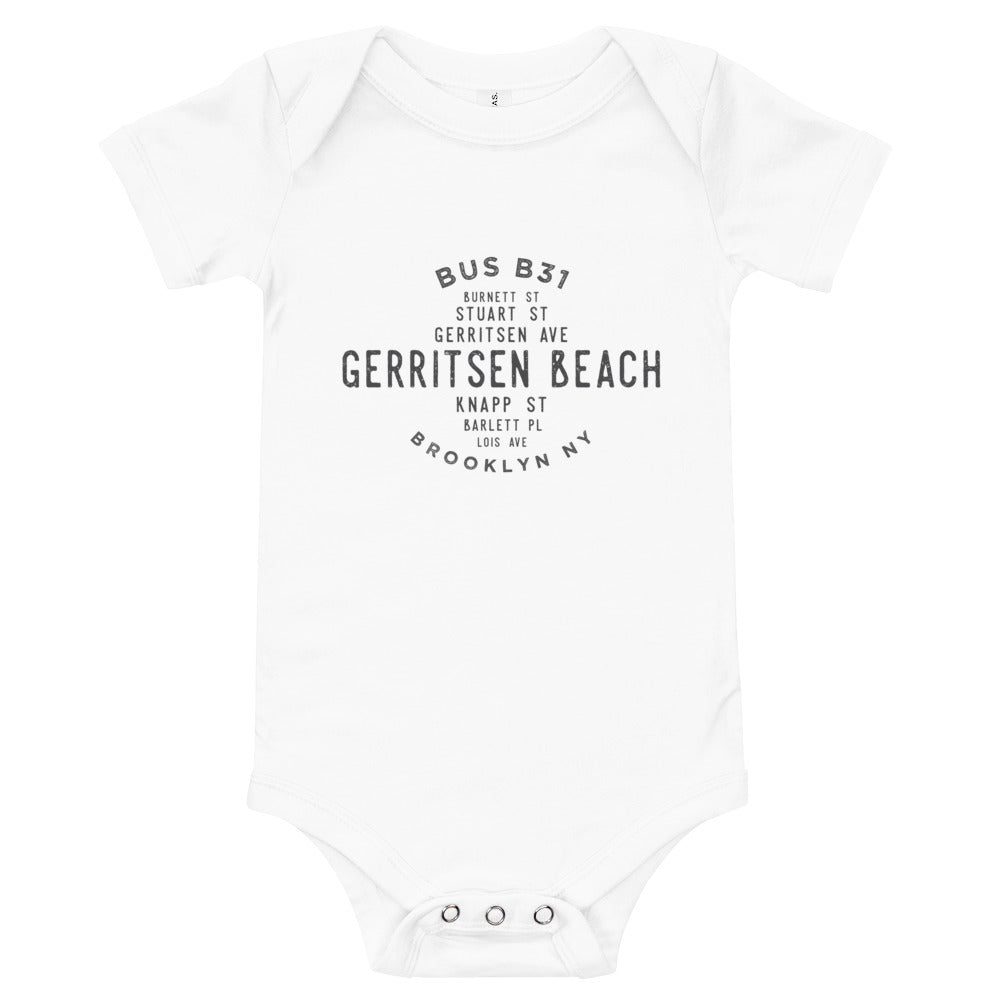 Gerritsen Beach Brooklyn NYC Infant Bodysuit