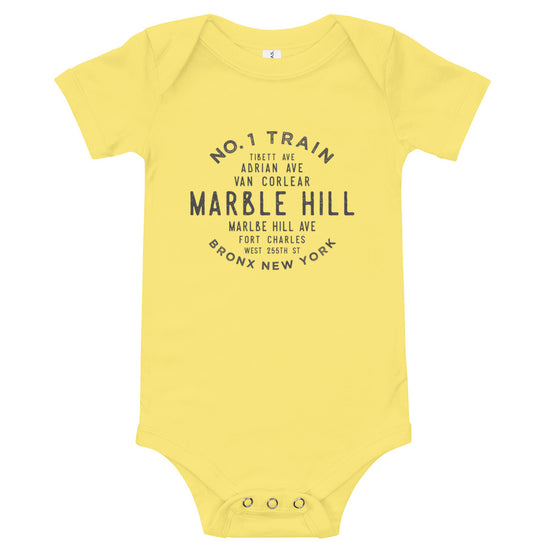 Marble Hill Bronx NYC Infant Bodysuit