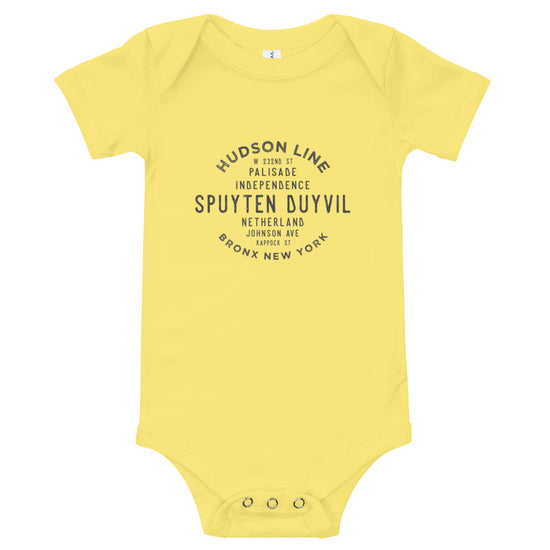Spuyten Duyvil Bronx NYC Infant Bodysuit