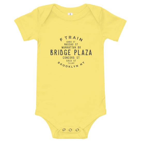 Bridge Plaza Brooklyn NYC Infant Bodysuit