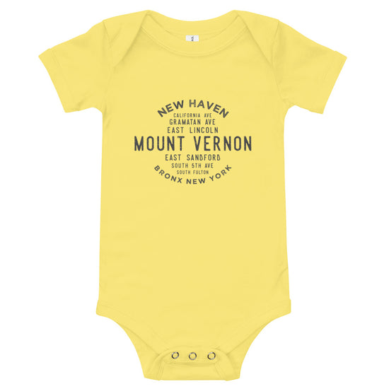 Mount Vernon Bronx NYC Infant Bodysuit