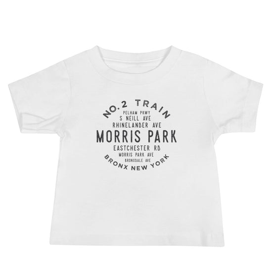 Load image into Gallery viewer, Morris Park Bronx NYC Baby Jersey Tee
