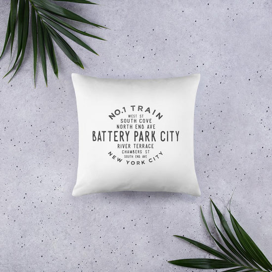 Battery Park Pillow - Vivant Garde