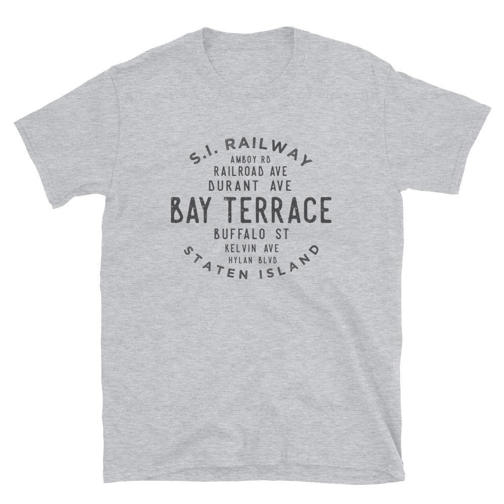 Load image into Gallery viewer, Bay Terrace Staten Island NYC Adult Mens Grid Tee
