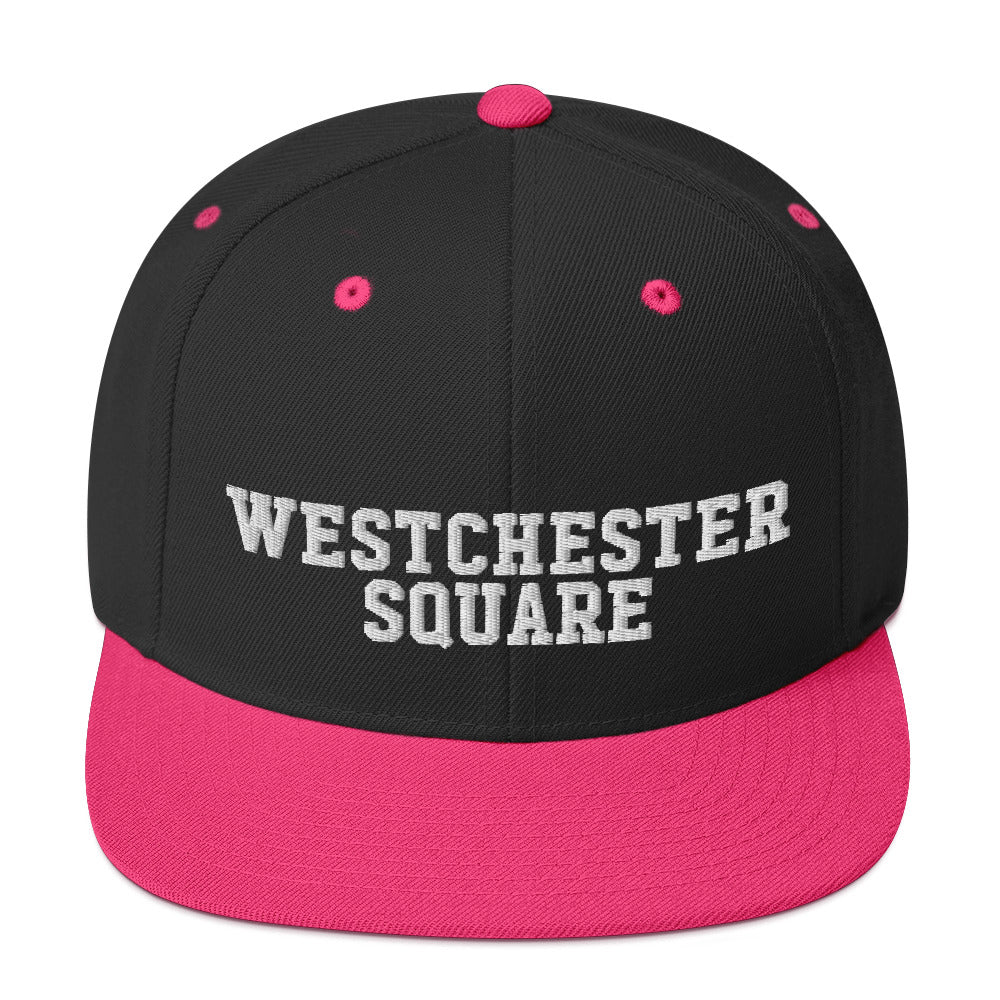 Westchester Square Bronx NYC Snapback Hat