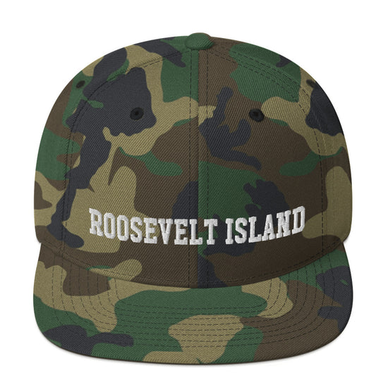 Roosevelt Island Manhattan NYC Snapback Hat