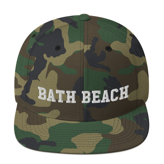 Bath Beach Brooklyn NYC Snapback Hat