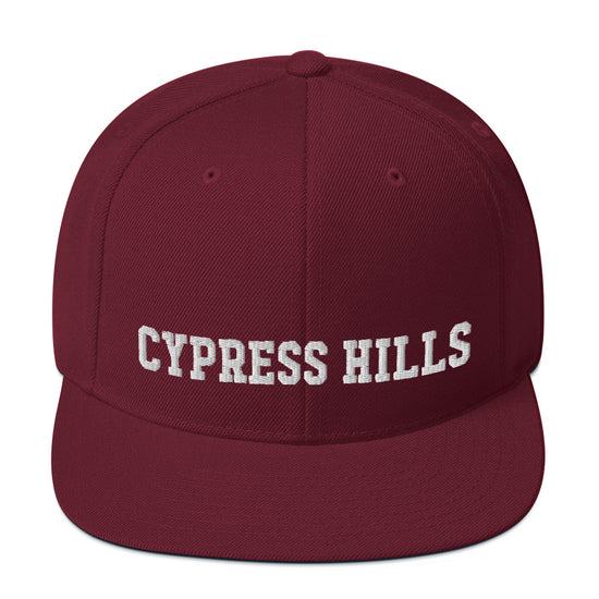 Cypress Hills Brooklyn NYC Snapback Hat